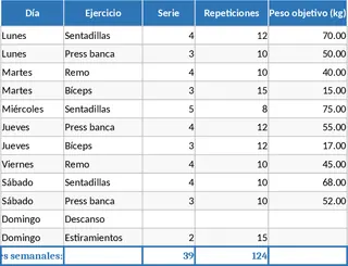 헬스 루틴 생성기 템플릿